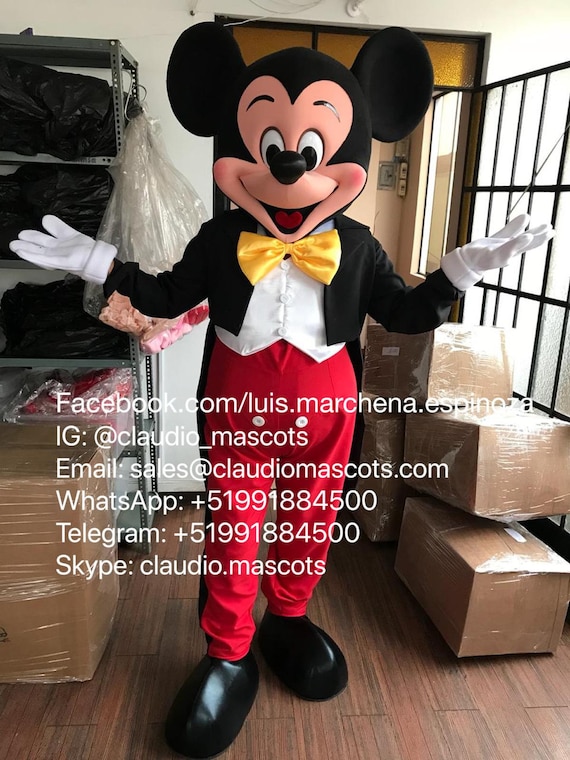 Mickey and minnie mascot costume for sale Clearance