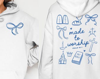 Christian Shirt PNG SVG Religious Shirt png Made To Worship Shirt Coquette Shirt Png Sublimation Png File Religious png Easter Shirt Design