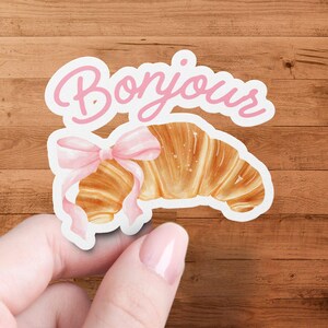 bonjour paris sticker