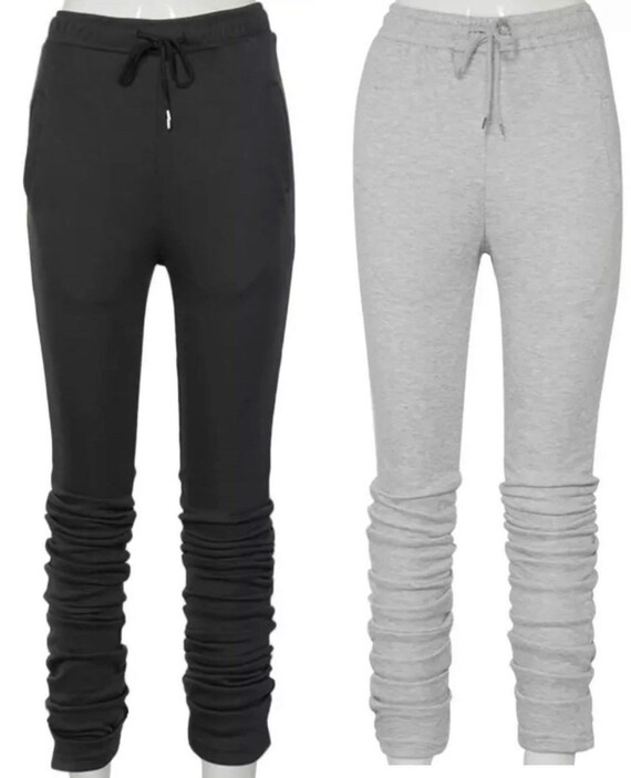 stacked sweatpants wholesale