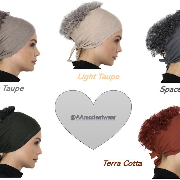 volumizing hijab cap
