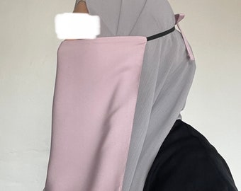 New Style premium medina high quality short niqab/veil (includes more colours)