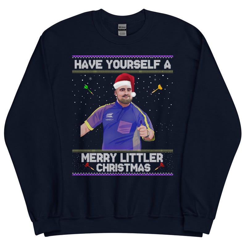 Luke Litler Christmas Sweatshirt Have Yourself A Merry Littler