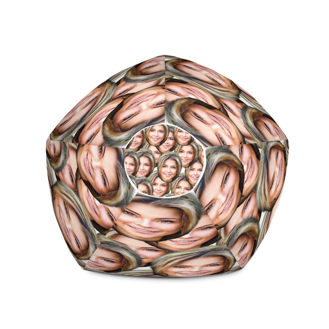 Personalized Bean Bag Chair Custom Face Bean Bag for Kids & Adults Customized Bean Bag With