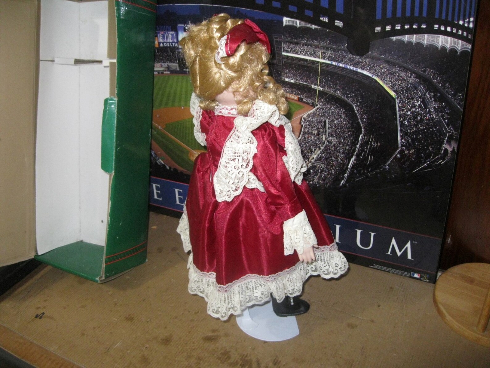 1995 House of Lloyd Yes Virginia Porcelain Doll w/ Ornaments Etsy