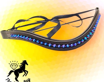 Rainbow Spike Browband