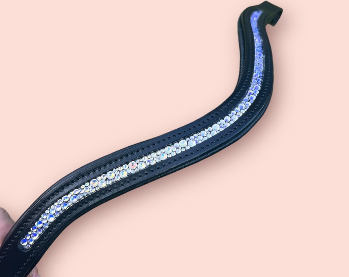 Purple Shimmer Color Shifting Crystal Browband