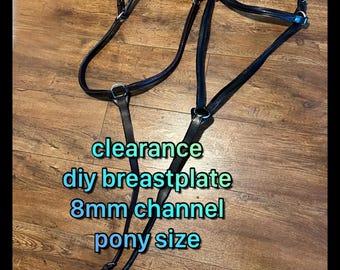 Clearance DIY Pony Empty Channel Breastplate