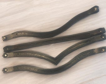 Snap Browband DiY- Empty Channel Browband - Make your own browband - quick change snaps - custom browband  padded leather browband - easy