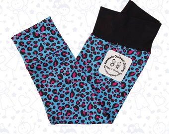 Leopard Print Children's Grow With Me Leggings