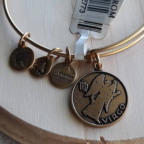 Alex and Ani Virgo Charm Bangle Bracelet