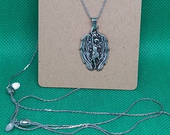 Hamsa Hand of Fatima Sterling Silver 