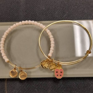 Alex and ani avocado bracelet set hotsell