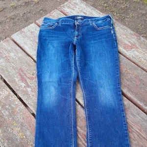 Silverfärgade raka Suki-jeans för kvinnor