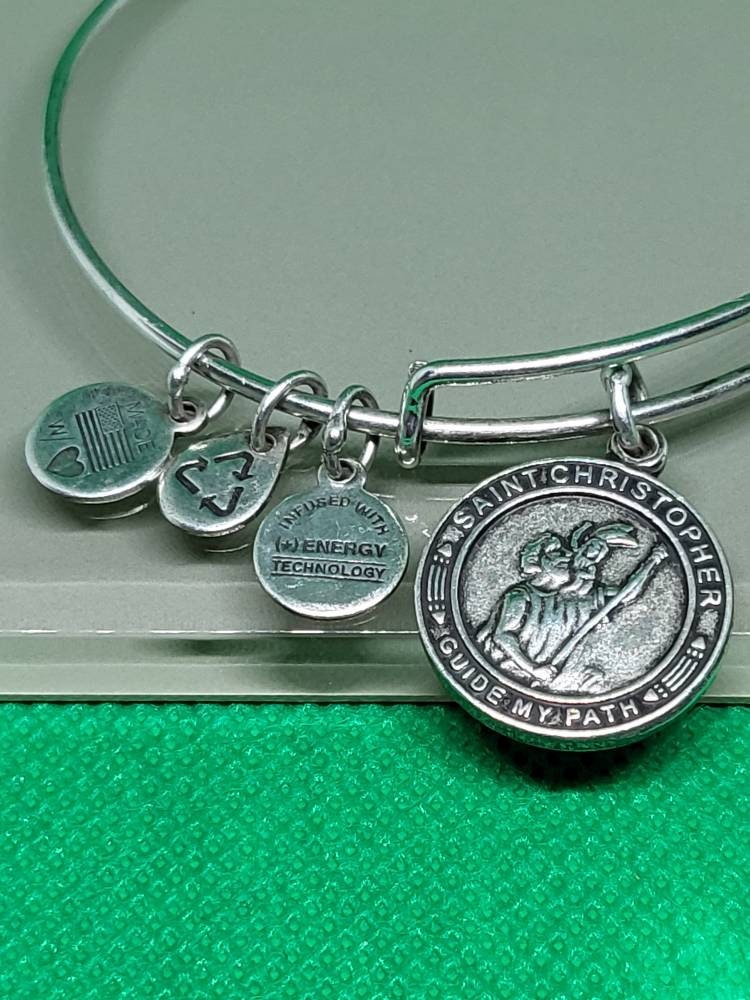 Alex and ani st christopher bracelet deals