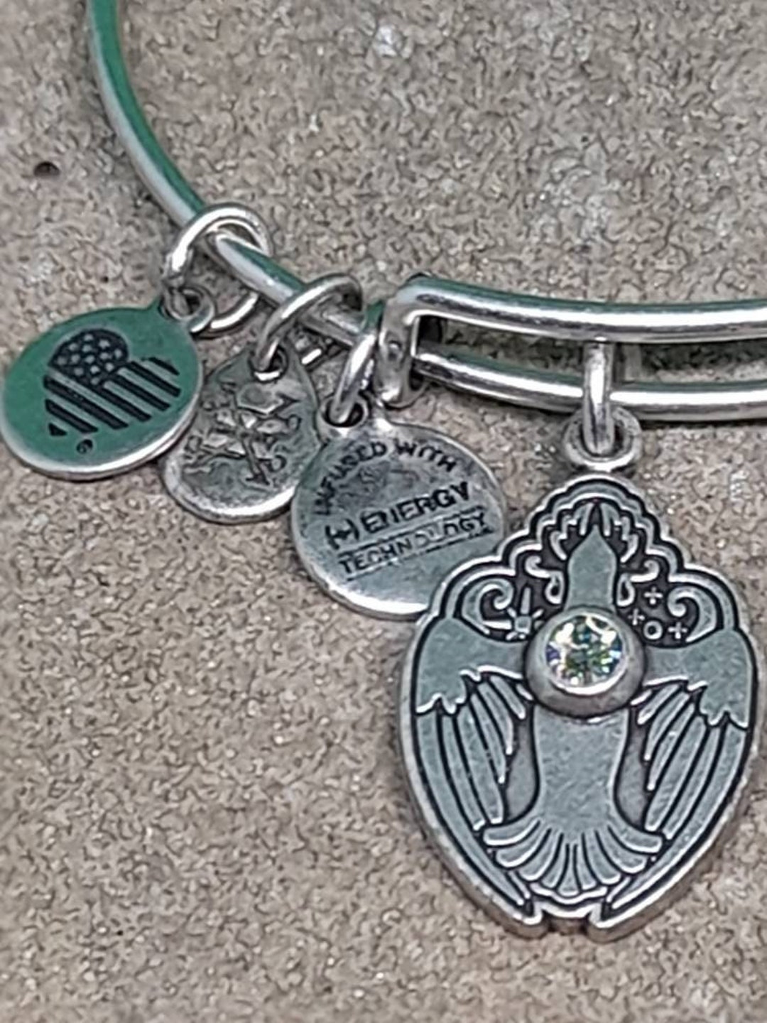 Alex And Ani Cross Ball Chain Bracelet Stainless Steel