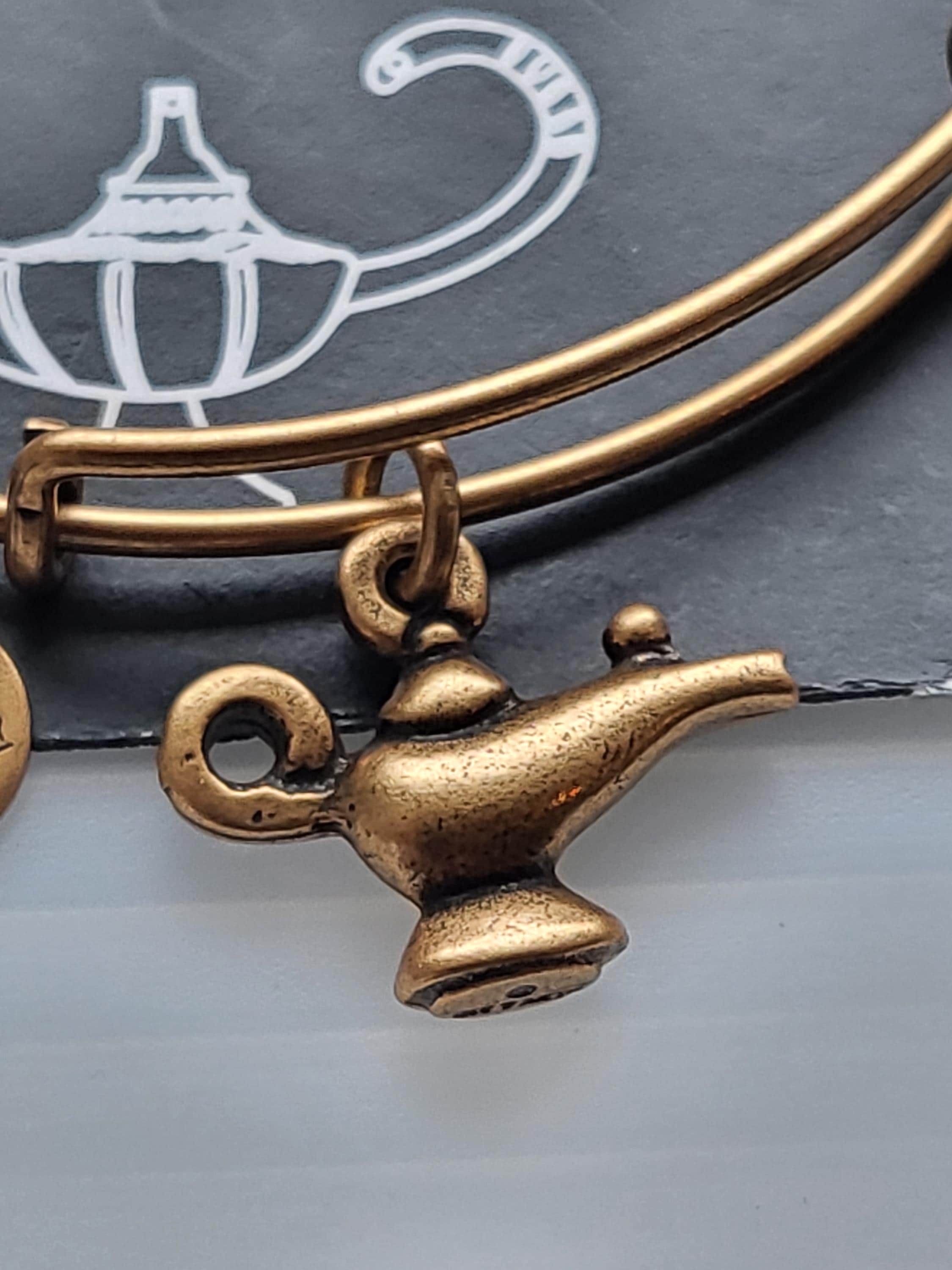 Alex and Ani Lamp of Light Charm Bangle Bracelet