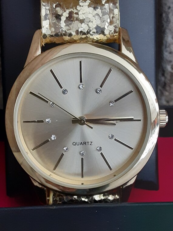 Orologio Da Donna Avaner Ultra Sottile Con Strass, Quadrante Analogico Al Quarzo, Bracciale In Acciaio, Elegante E Minimal
