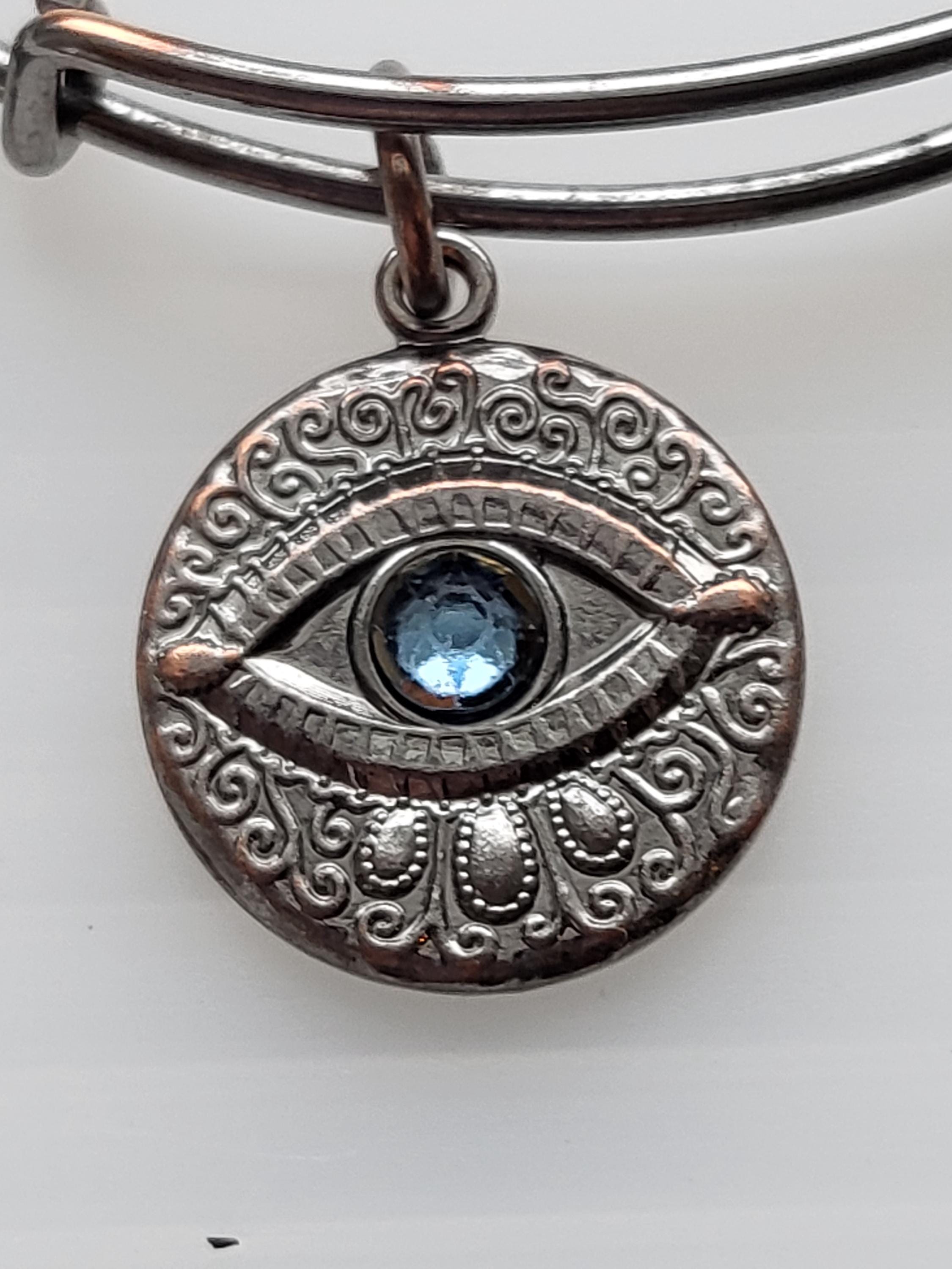 Alex and Ani Evil Eye Charm Bangle Bracelet Canada