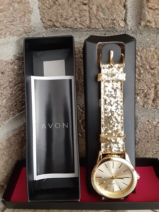 Avaner Set Bracciale E Orologio Da Donna – 4 Pezzi Eleganti Con Cinturino Sottile, Regalo In Sacchetto Di Velluto
