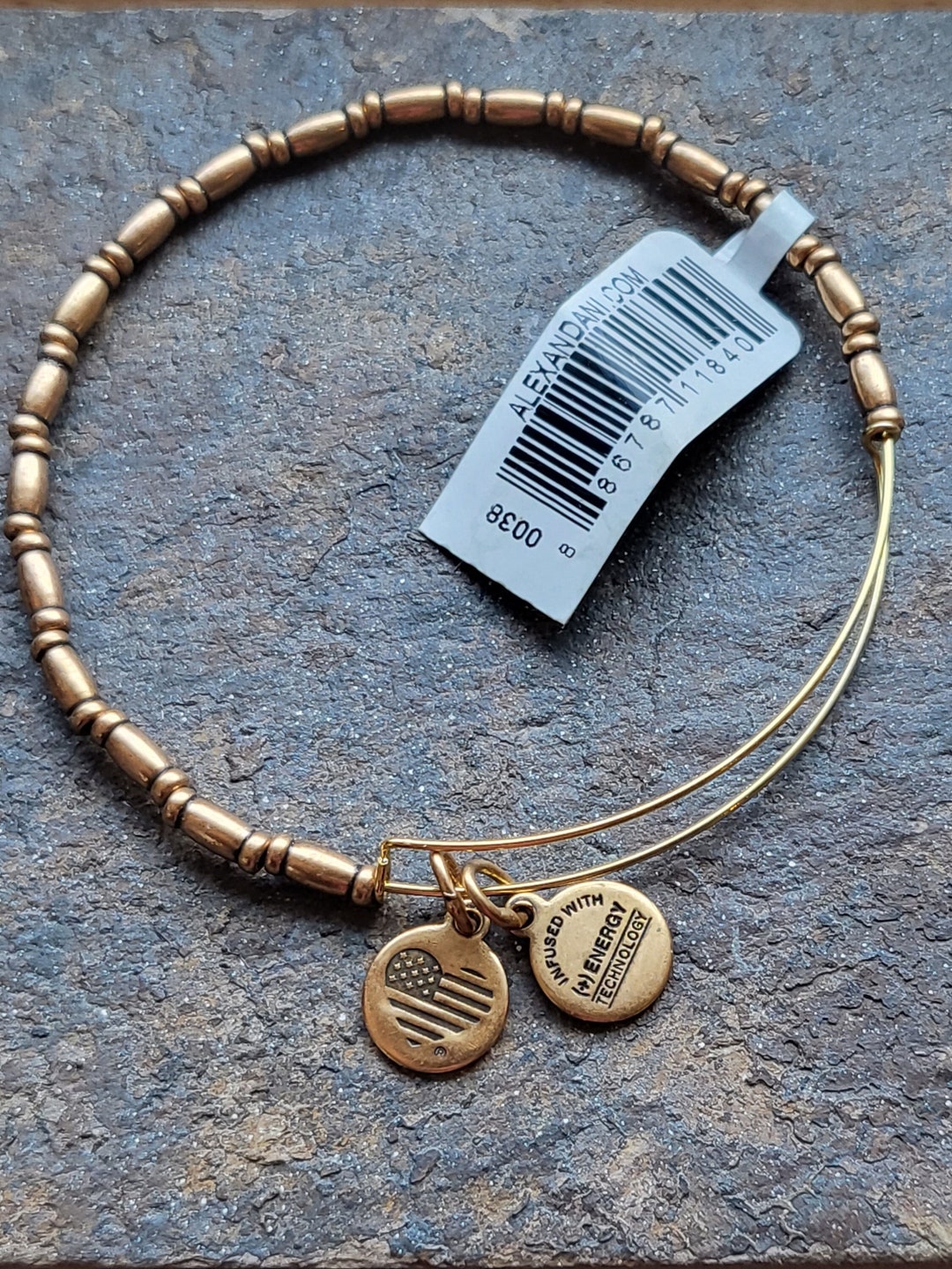 Alex and Ani Reed Bead Bangle Bracelet Etsy