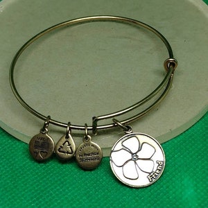 Alex and Ani Friend Charm Bangle Bracelet