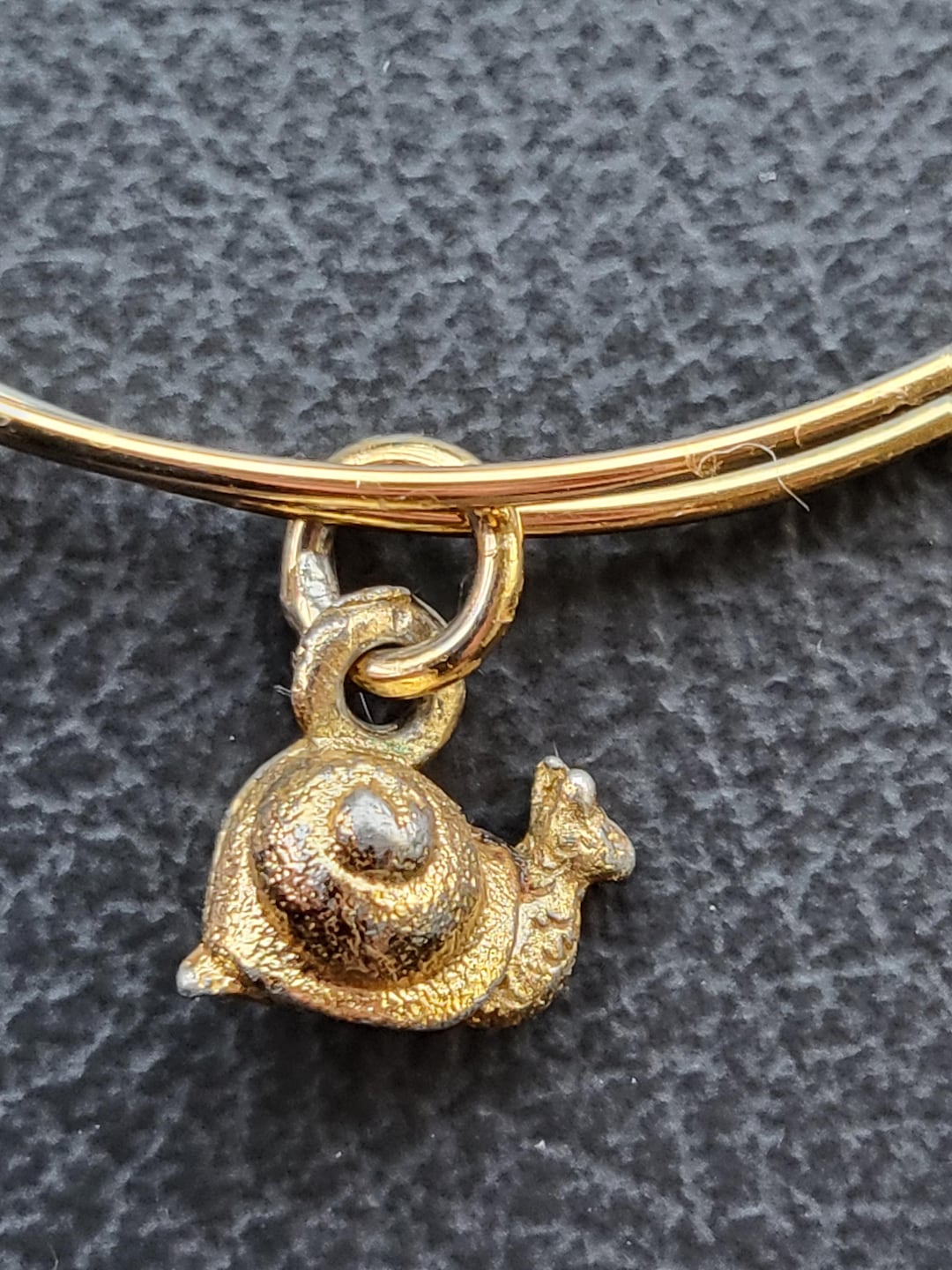 Alex and Ani Snail Charm Bangle Bracelet - Etsy
