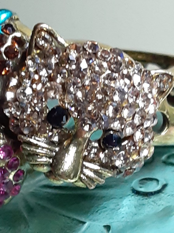 Quartz Crystal Cat Wristlet Watch - image 4