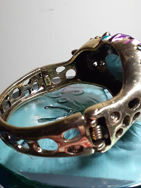 Quartz Crystal Cat Wristlet Watch - image 5