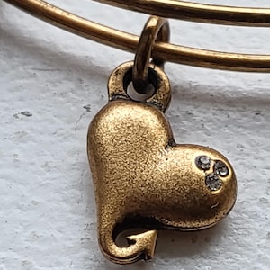 Alex und Ani Amor's Herz Charm Armreif