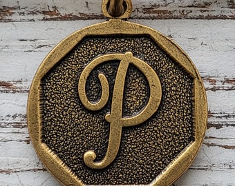 Alex and Ani Initial P Charm Bangle Bracelet