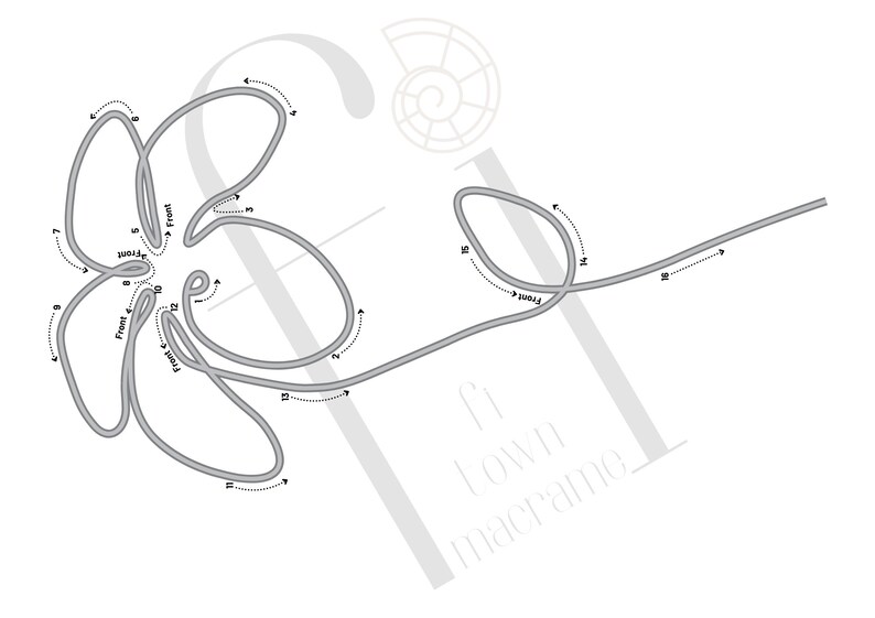 Flowers Template Bundle for Knitted Wire Art, 20 Designs, Tricotin