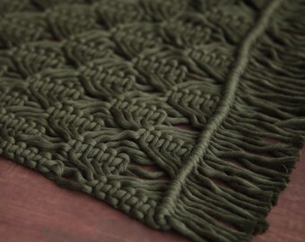 Macrame Blanket | Photo Prop | Newborn Layer | Boho Decor | Baby Rug | for Newborn Photography | Natural Macrame