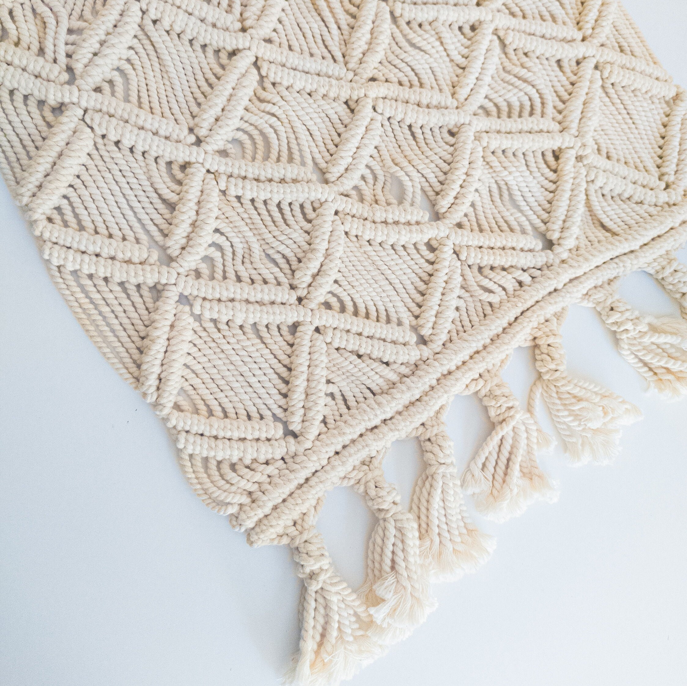 Macrame Baby Rug Blanket Newborn Photography Posing Layer Boho