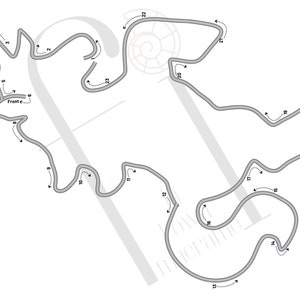 Kwekerijsjablonen DEEL 2, Gebreide draadkunst, 20 schattige ontwerpen voor kinderkamerdecoratie, Tricotin-stencil met geleidende pijlen, afdrukbare PDF afbeelding 7