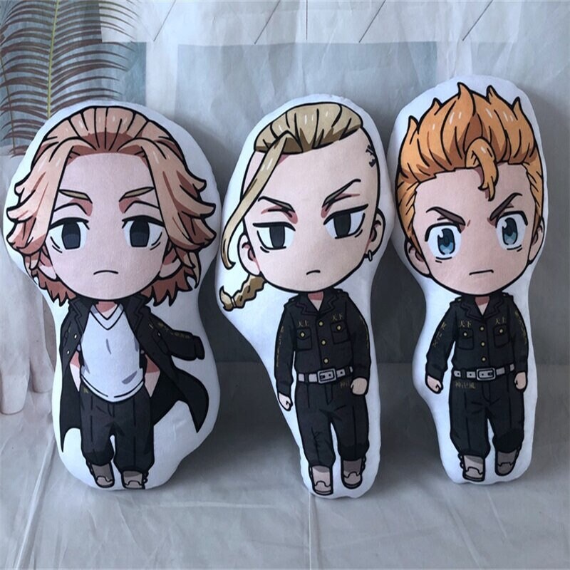 Anime Tokyo Revengers Chifuyu Matsuno Manji Stuffed Plush Figure Doll Gift Toy Anime Tokyo Revengers Chifuyu Matsuno Manji Stuffed Plush Figure Doll Gift Toy
