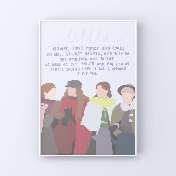 Little Women Print