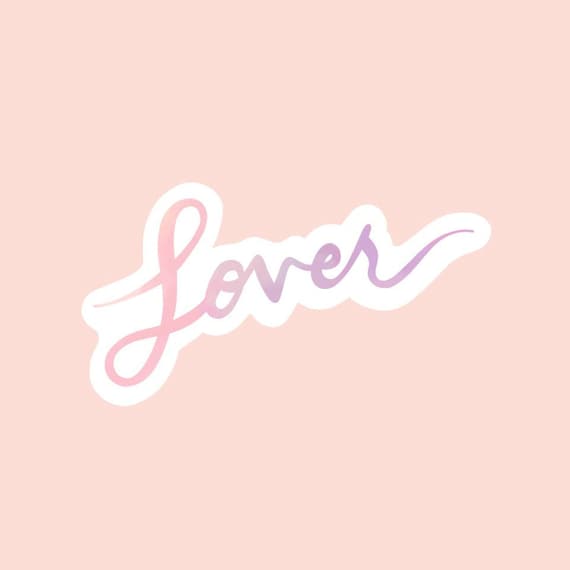 Taylor Swift Lover Sticker