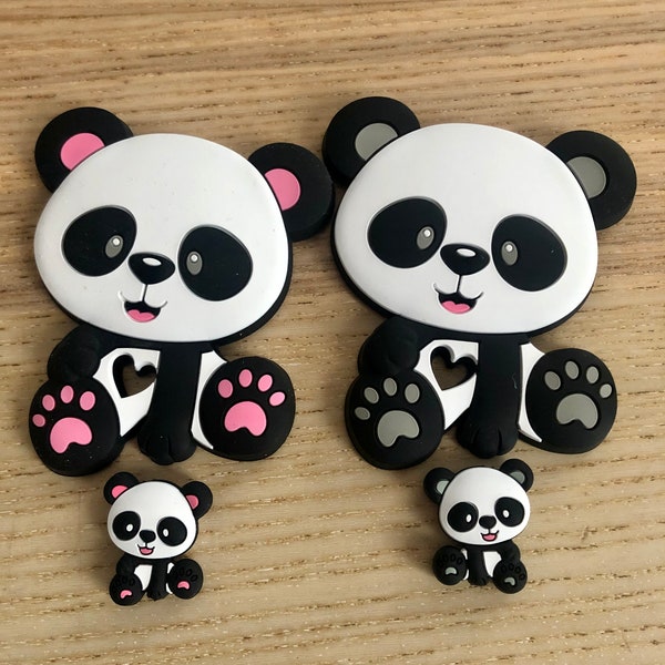 Anneaux de dentition silicone Panda/Koala/Perles silicone panda