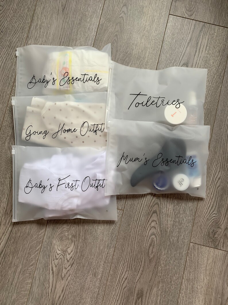 Hospital Organiser Bags Labour Bag Baby Hospital Bag Mum to Etsy UK