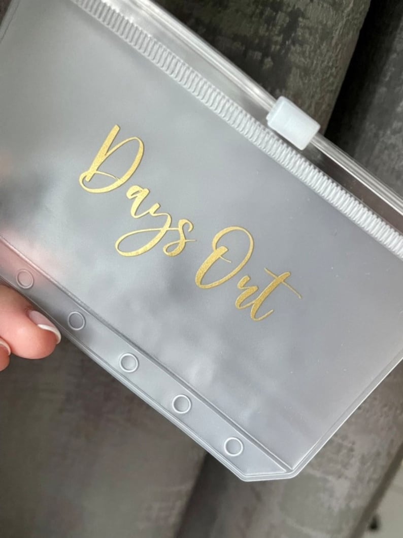 A7 Cash Envelopes Money Wallets Budget Binder Planner Etsy UK