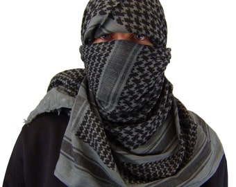 Shemagh Palestine Keffiyeh Military Tactical Desert Outdoor Hiking Paintball Camouflage Wrap Bandana Balaclava Scarf