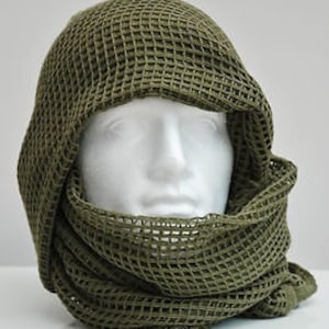 Sniper Veil Tactical Camouflage Cotton Scarf For Outdoor Sports And Military Activities