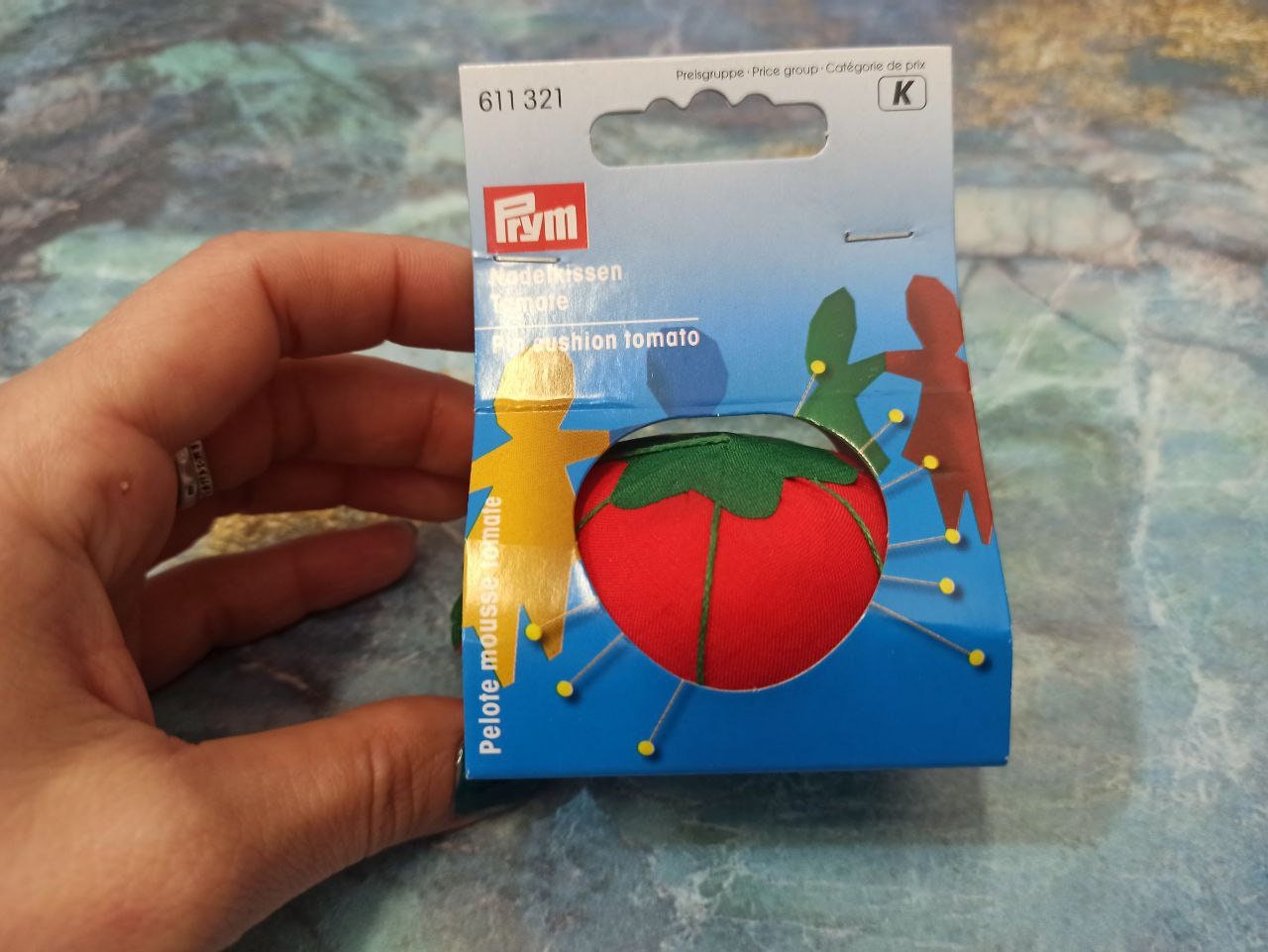 Prym Tomato Pin Cushion With Needle Sharpener Sewing Needle Etsy