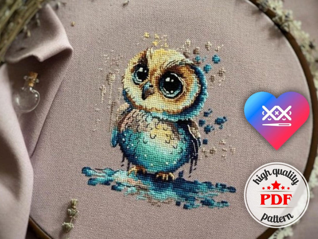 Reduced 15% -- Floss Pockets Cross-Stitch Originals Embroidery