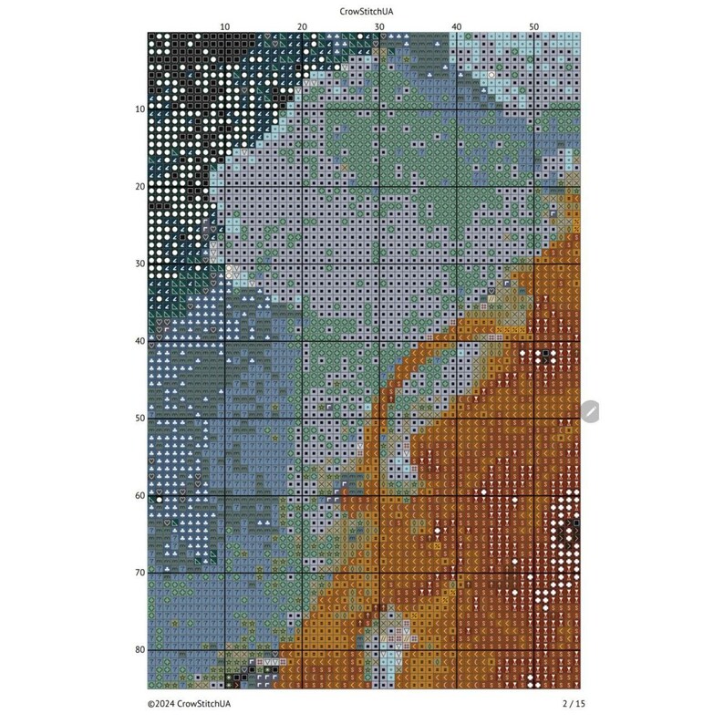 Spring Girl Crossstitch Pattern, Beautiful Redhead Girl Portrait X