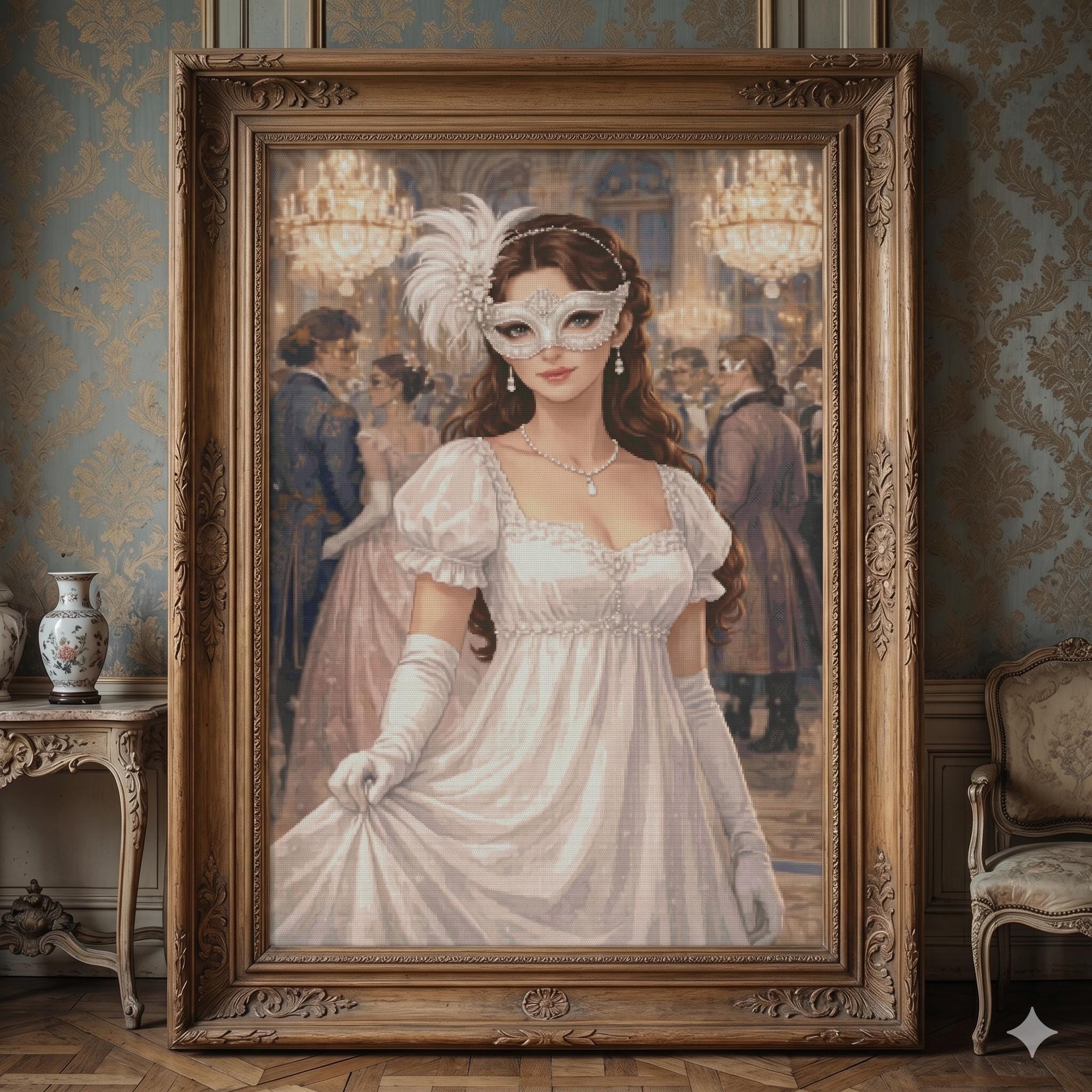 White Masquerade Ball Dresses - Etsy