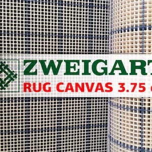 Zweigart Rug Canvas, cross stitch fabric for embroidery, cross stitch canvas, needlework cloth