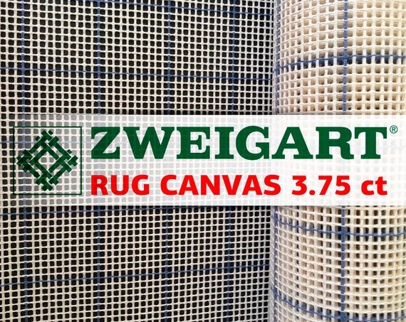 Zweigart Rug Canvas, cross stitch fabric for embroidery, cross stitch canvas, needlework cloth