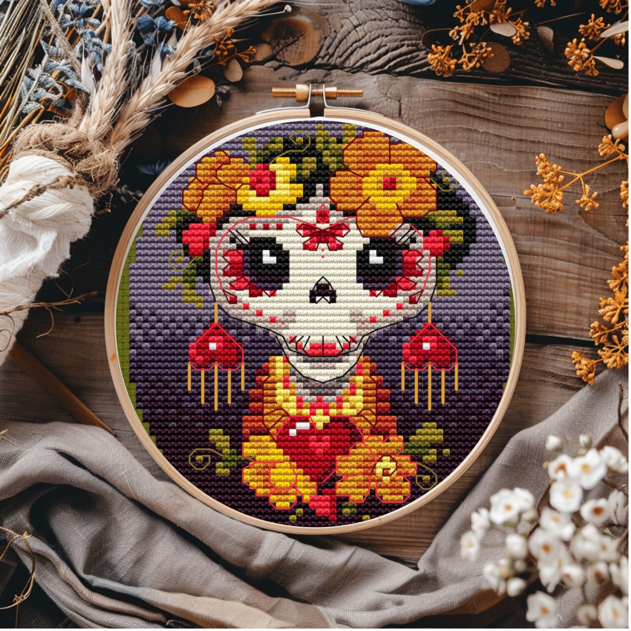 Punto de cruz mexicana España